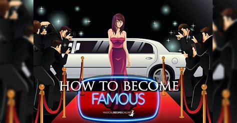 How to become famous